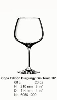 Copa Edition Burgundy Gin Tonic 23 oz