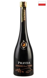 Vodka Pravda Café Espresso 750ml.