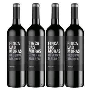 Pack Las Moras Reserva Malbec 750ml x 4und.