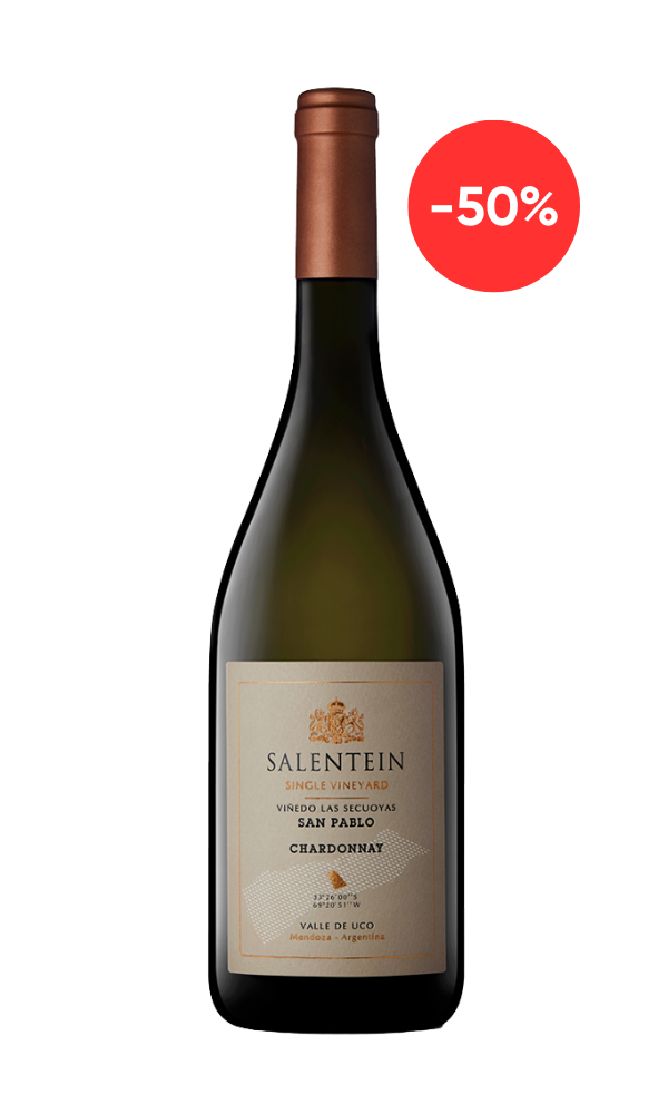 Salentein Single Vineyard Chardonnay 750ml.