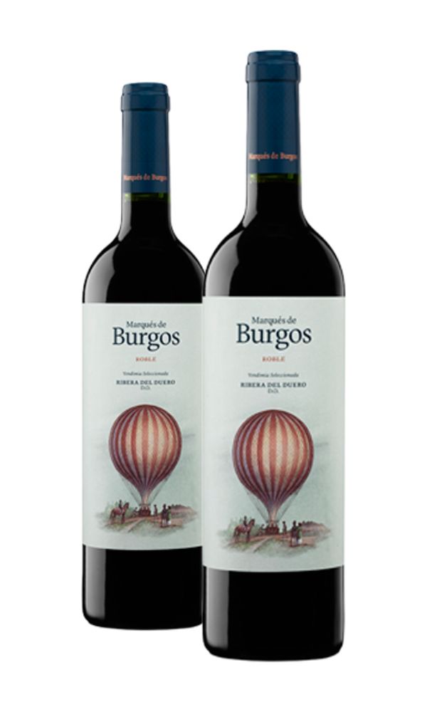 Marqués de Burgos Roble 750 ml x2