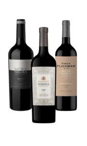 Mora Negra + Salentein Númina Malbec + Finca Flichman Gran Reserva Malbec 750 ml