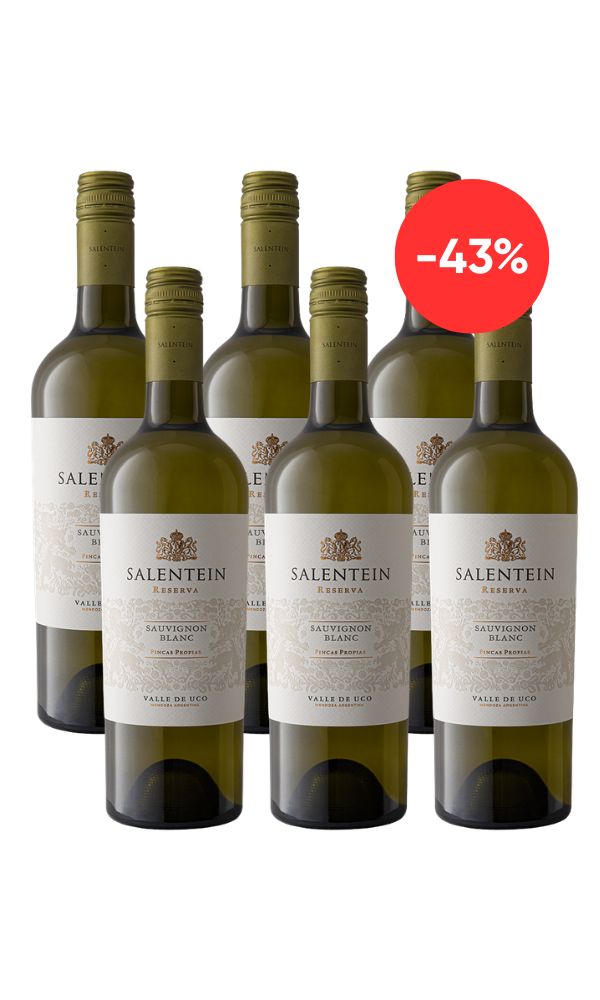 Salentein Reserva Sauvignon Blanc x6 botellas 750ml