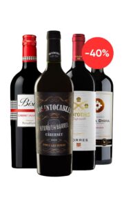 Pack VINOS DEL MUNDO x4 botellas