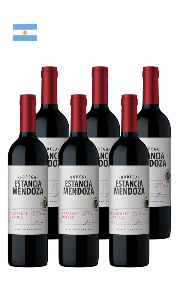 Estancia Mendoza CabernetMalbec x6 botellas 750ml