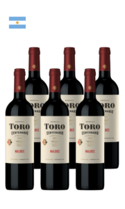 Caja x6 Vino Toro Centenario Malbec 750ml
