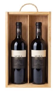 Estuche doble Vino Mora Negra 750ml