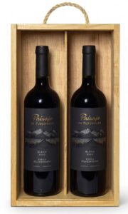 Estuche doble Paisaje de Tupungato 750ml